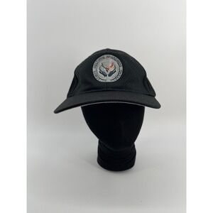 Corvette Black Performance Hat L/XL Augusta Sportswear Cap